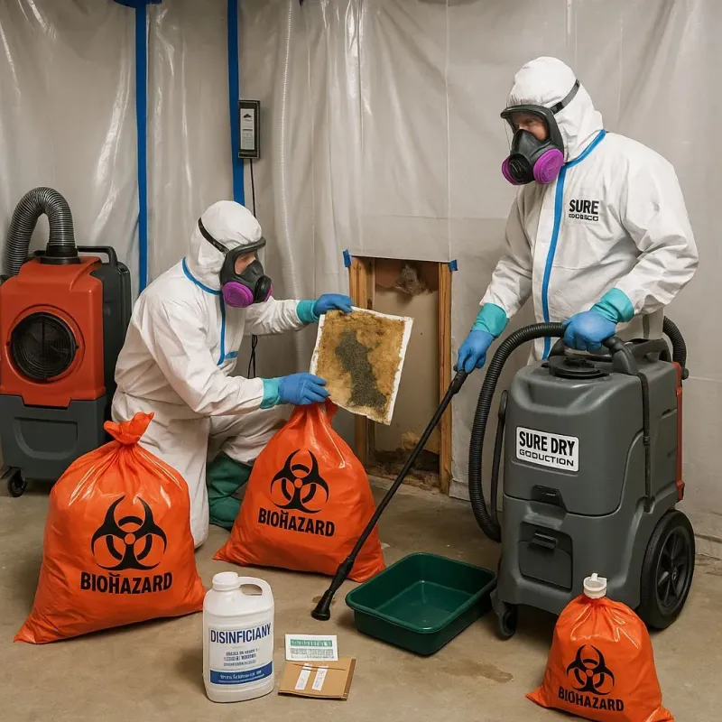 Contaminated Water Handling Protocols process in Rydal, GA