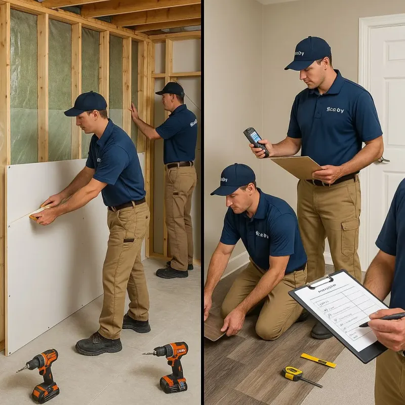 Repairs and Reconstruction process in Rydal, GA