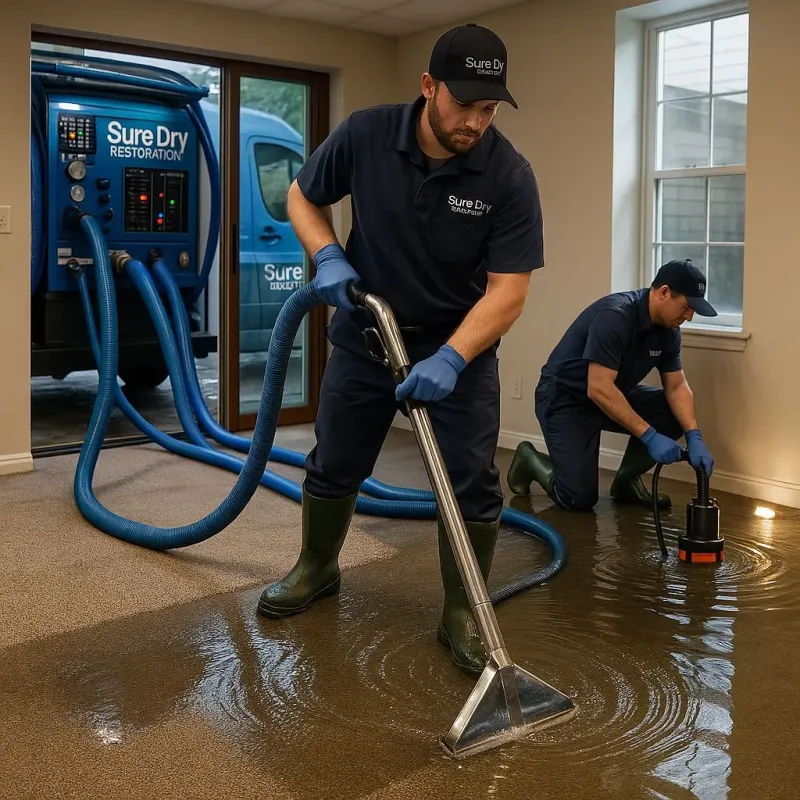 Water Extraction and Removal process in Rydal, GA